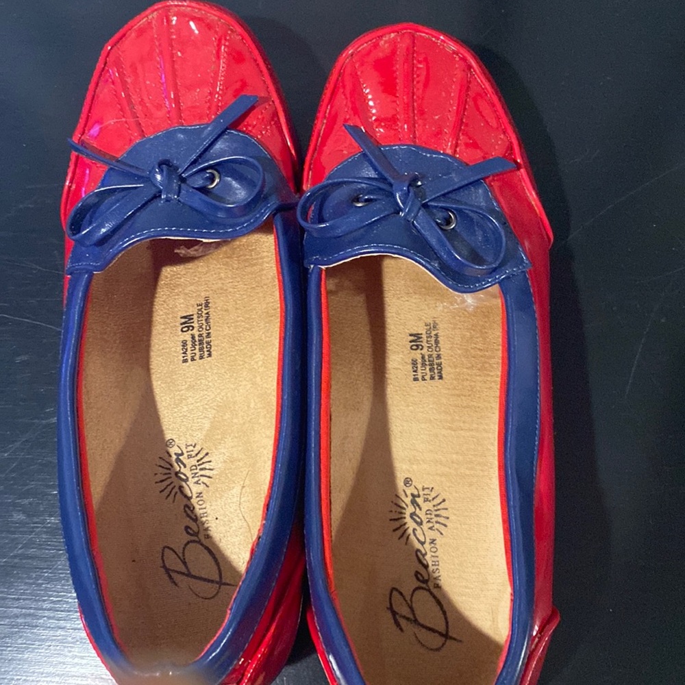 Red Rain Shoes
